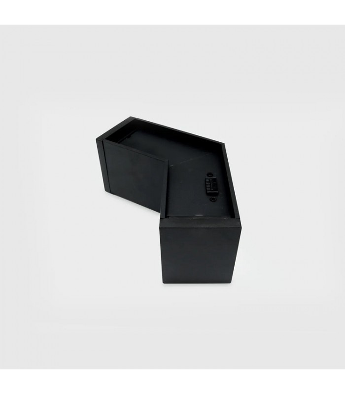 Unión L 120º 8W 800Lm IP20 para Barra Lineal MODULINE Negro CCT