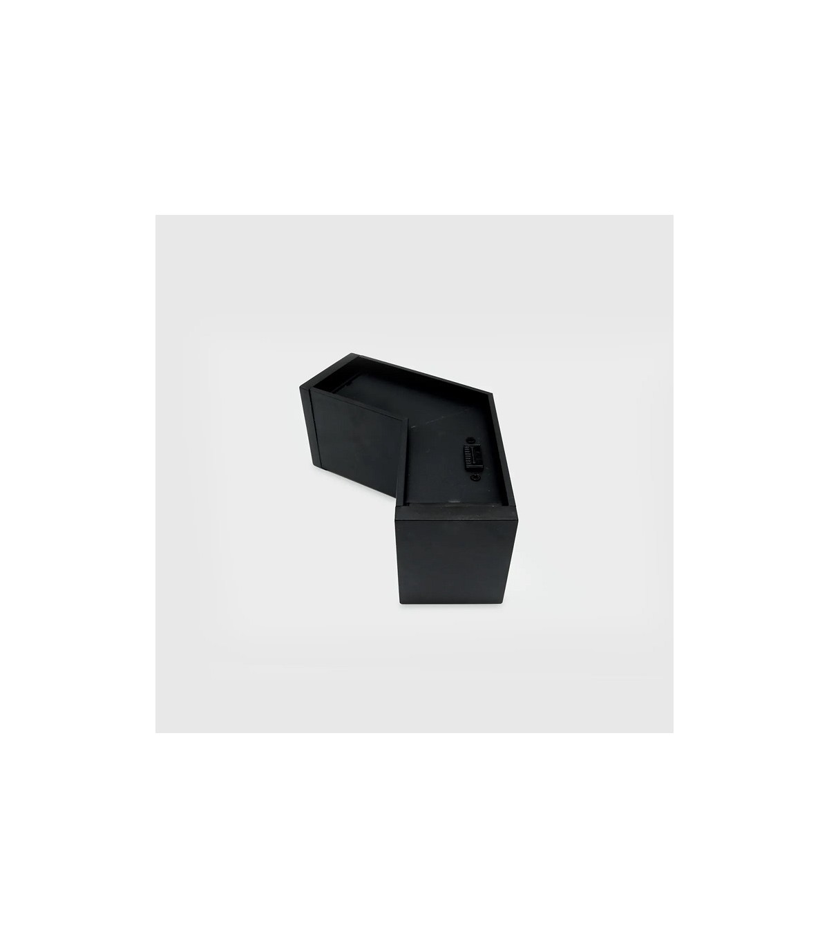 Unión L 120º 8W 800Lm IP20 para Barra Lineal MODULINE Negro CCT
