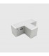 Unión T 10W 1000Lm para Barra Lineal MODULINE Blanco IP20 CCT