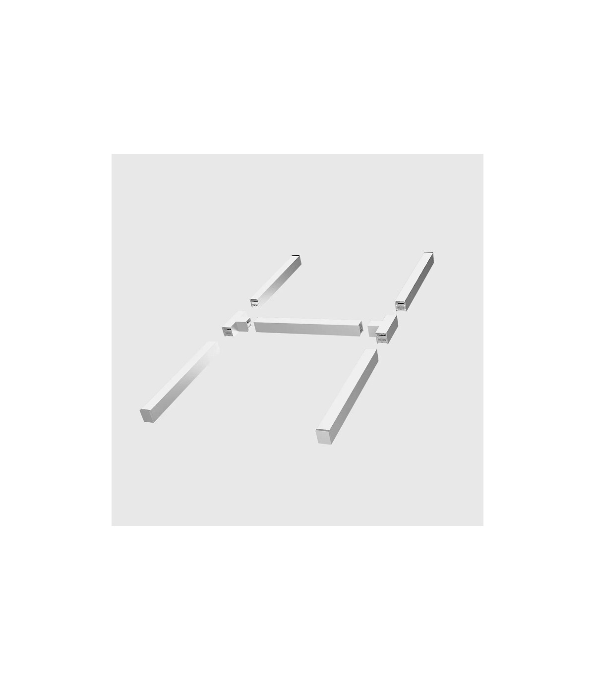 Unión T 10W 1000Lm para Barra Lineal MODULINE Blanco IP20 CCT