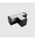 Unión T 10W 1000Lm para Barra Lineal MODULINE Negro IP20 CCT