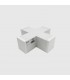 Unión X 12W 1200Lm para Barra Lineal MODULINE Blanco IP20 CCT