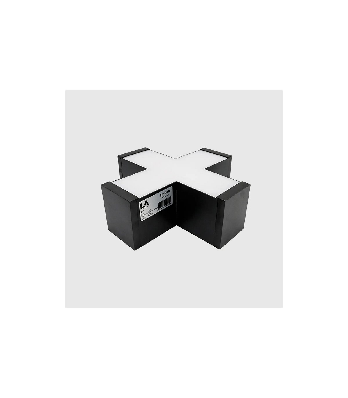 Unión X 12W 1200Lm para Barra Lineal MODULINE Negro IP20 CCT
