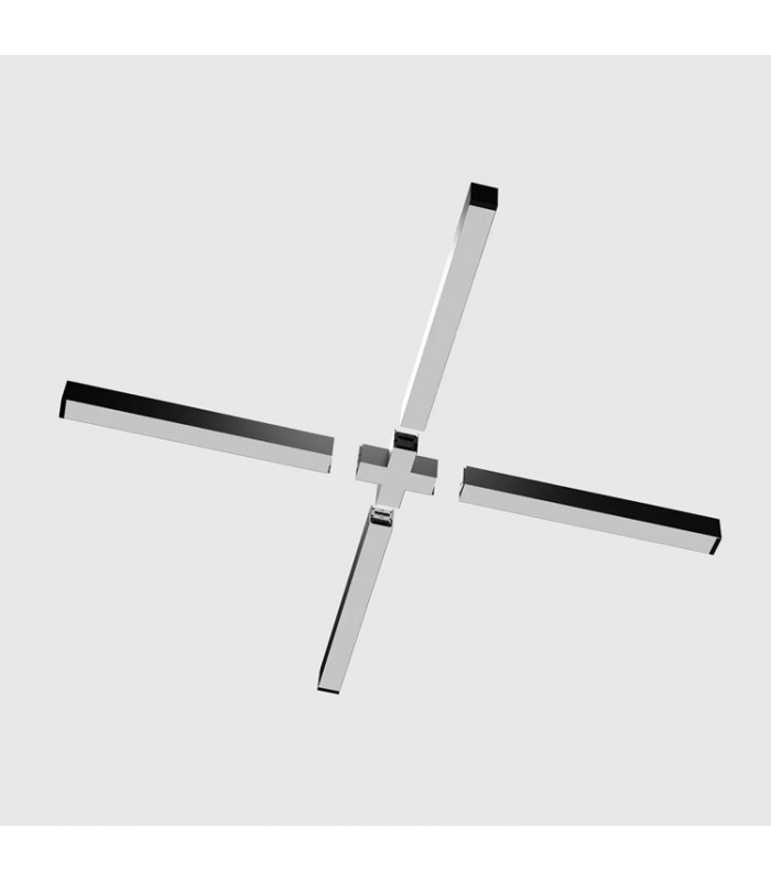 Unión X 12W 1200Lm para Barra Lineal MODULINE Negro IP20 CCT