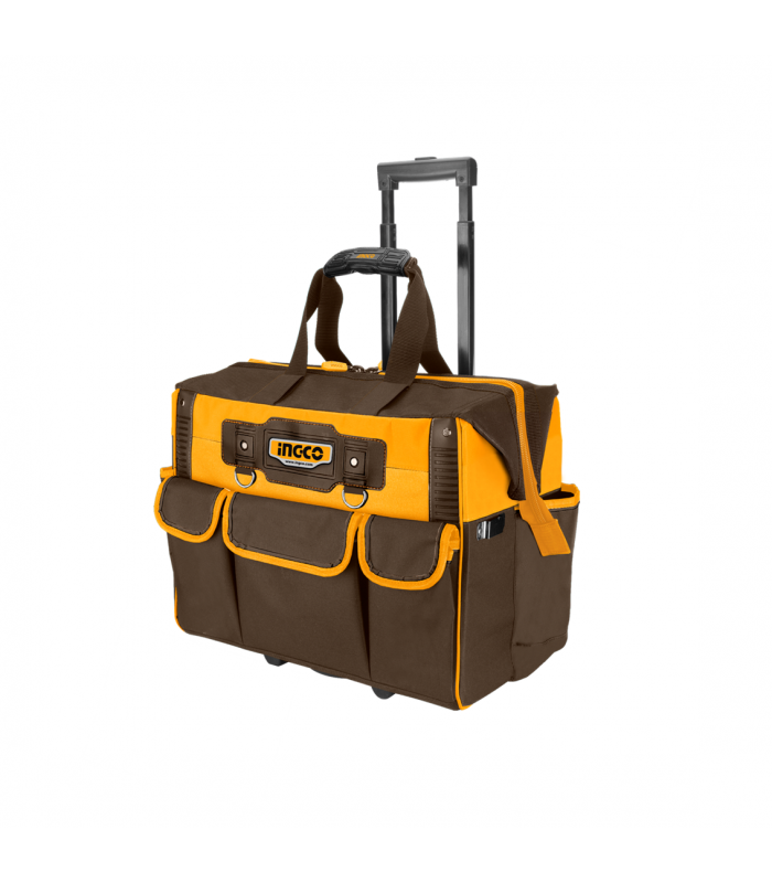 Bolsa Portaherramientas con ruedas 19 Bolsillos 20" INGCO