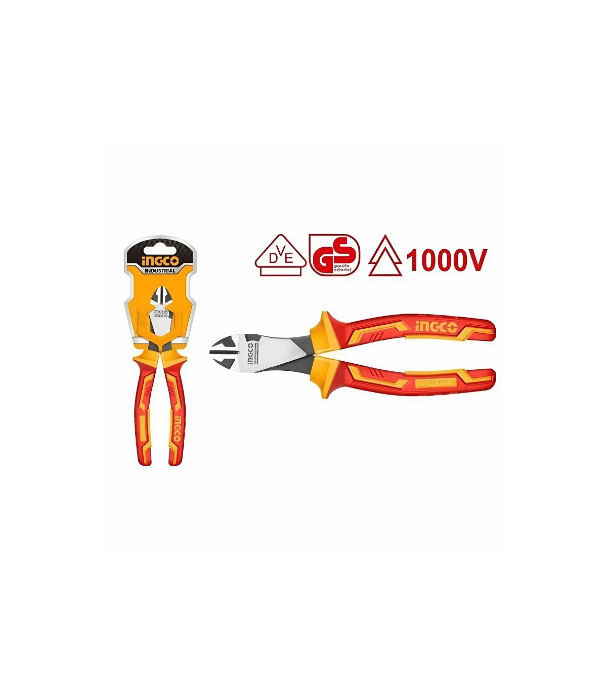 Alicate Corte Diagonal electricista 7" 180mm VDE