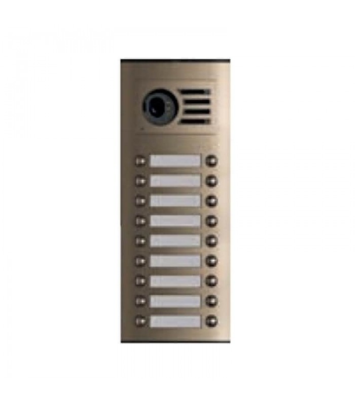 Kit videoportero Compact S4 de 18 pulsadores Visualtech AUTA