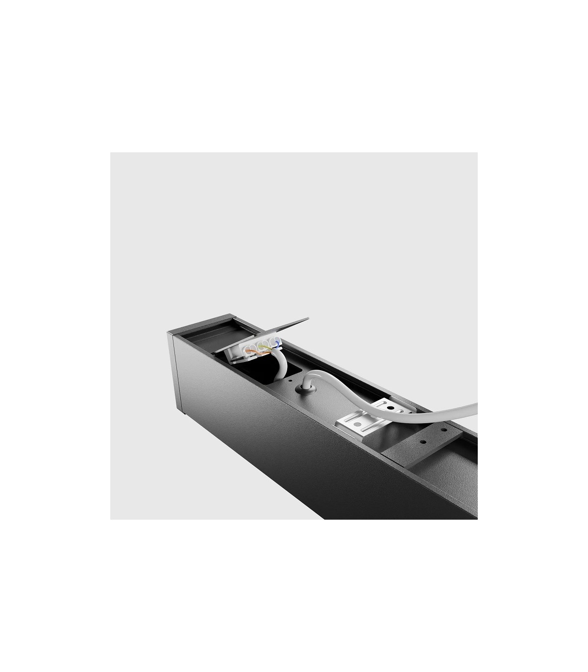 Barra Lineal MODULINE 50W 5000Lm Negro IP20 CCT
