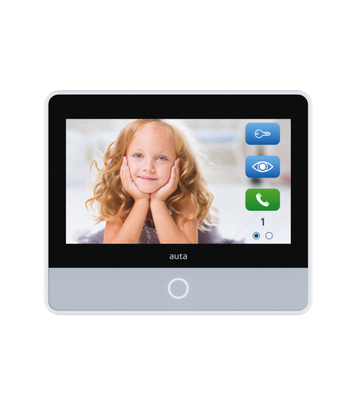 Monitor ONEX 7" Wifi Manos libres Blanco 2 Hilos AUTA