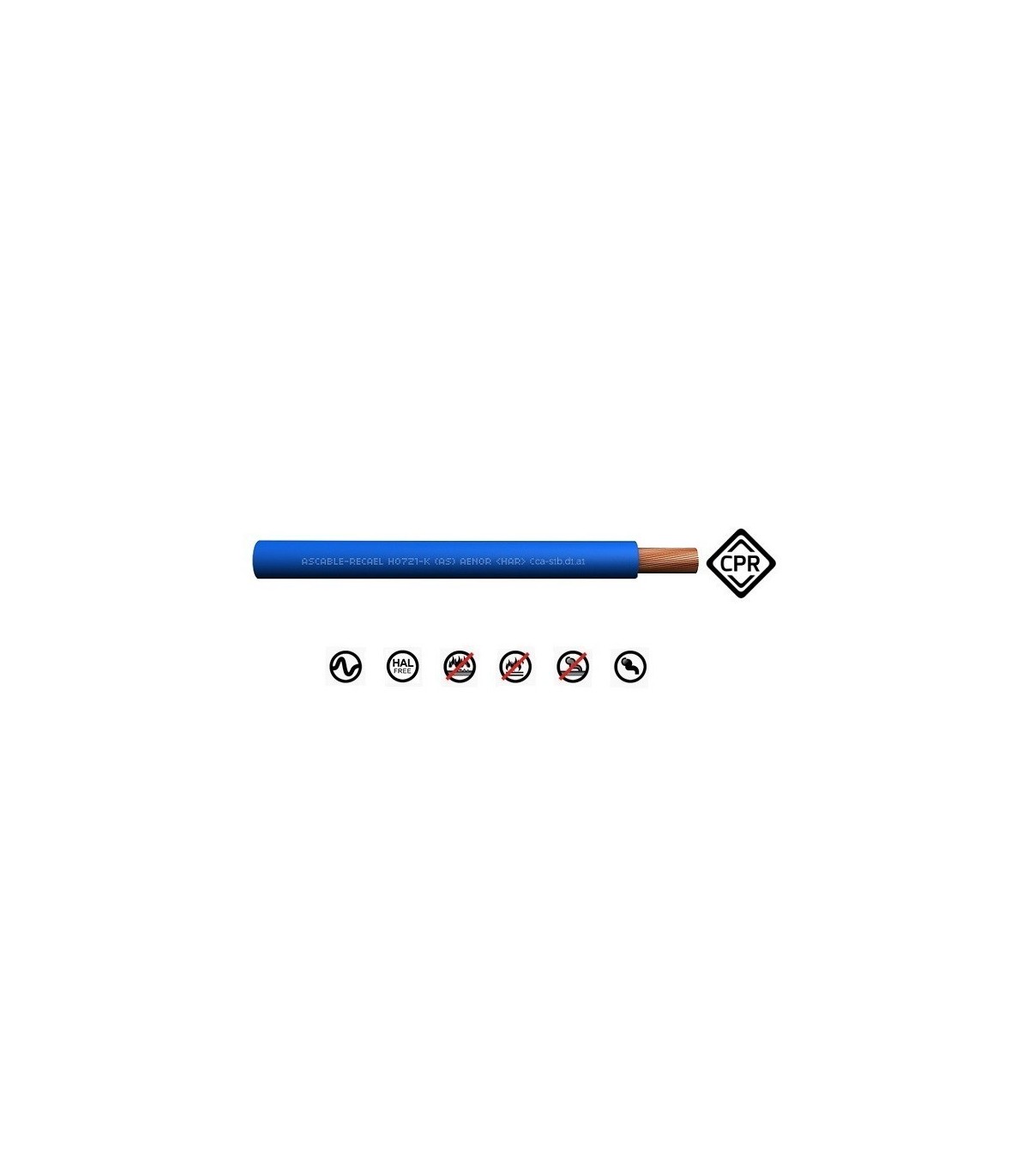 Hilo H07Z1-K CPR 10mm (R100 Mtrs)