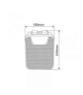 Calefactor Vertical Ceramico GONEN 1500W Blanco