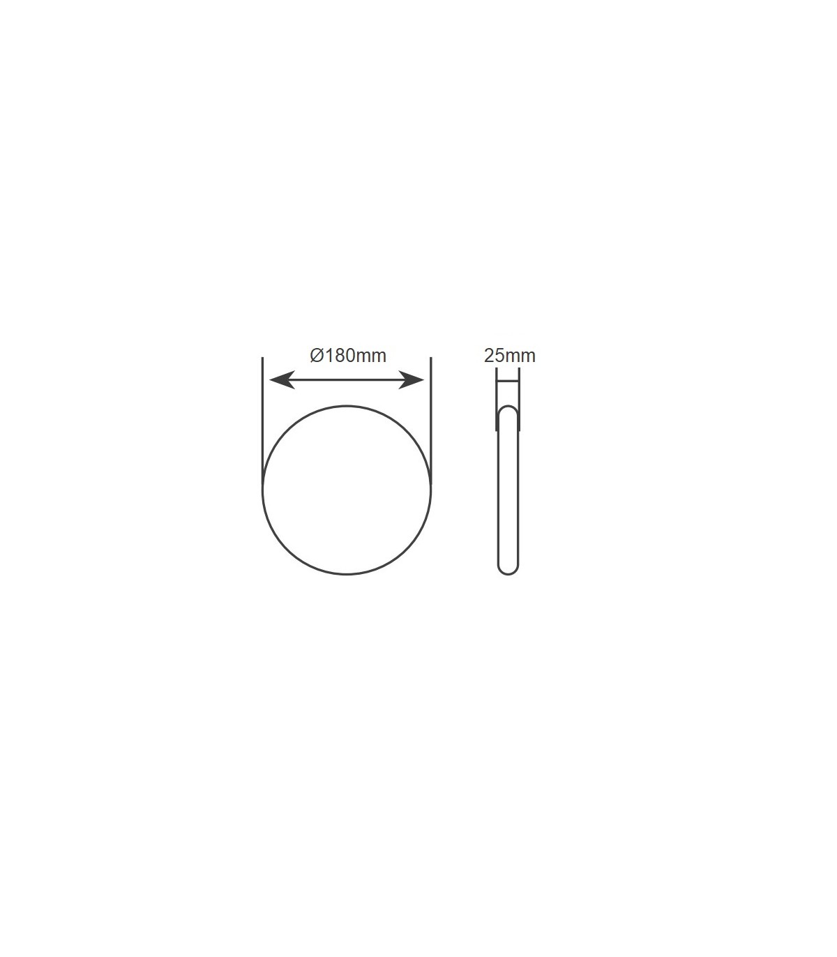Placa Led Imán Para Plafones 24W 2500Lm IP20