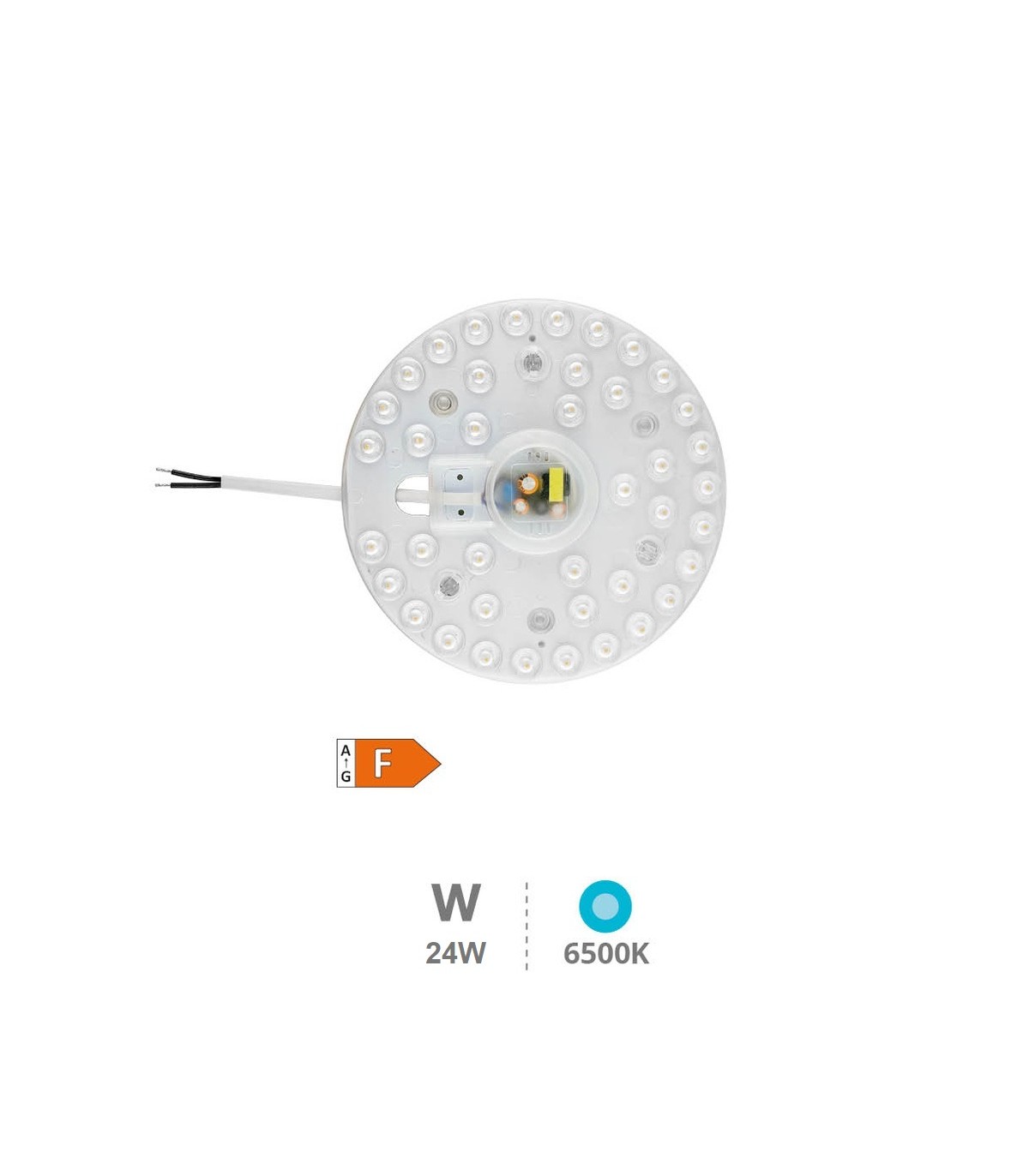 Placa Led Imán Para Plafones 24W 2500Lm IP20