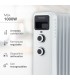 Radiador LAVERTON 1000W Blanco 5 Elementos