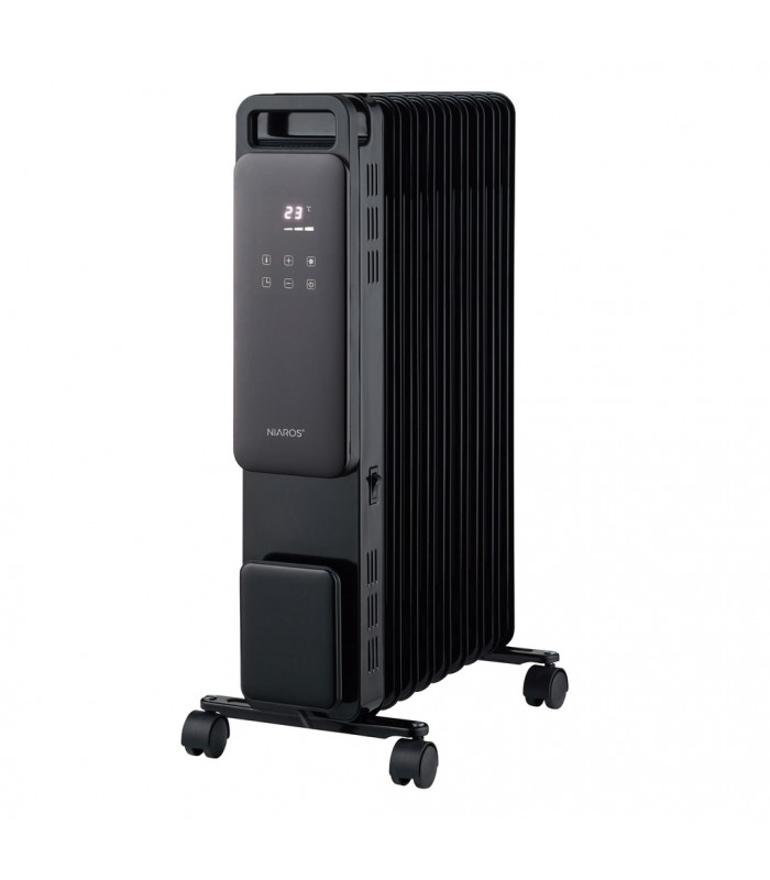 Radiador con mando DURASIL 2000W Negro 9 Elementos