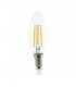 Bombilla Vela LED 4W 400Lm E14 3000K Serie ORO