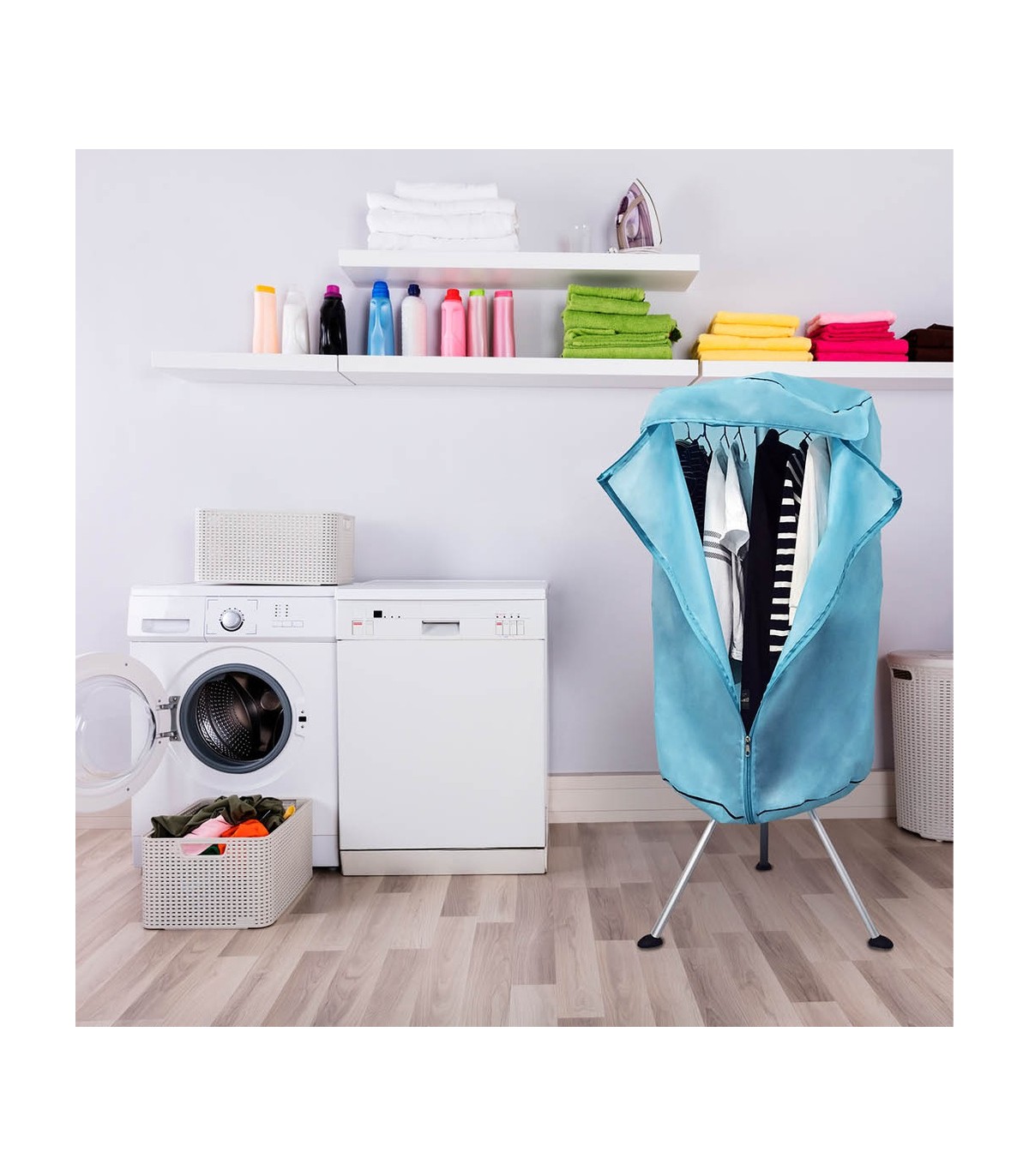 Secador de ropa portátil Kalera 1000W