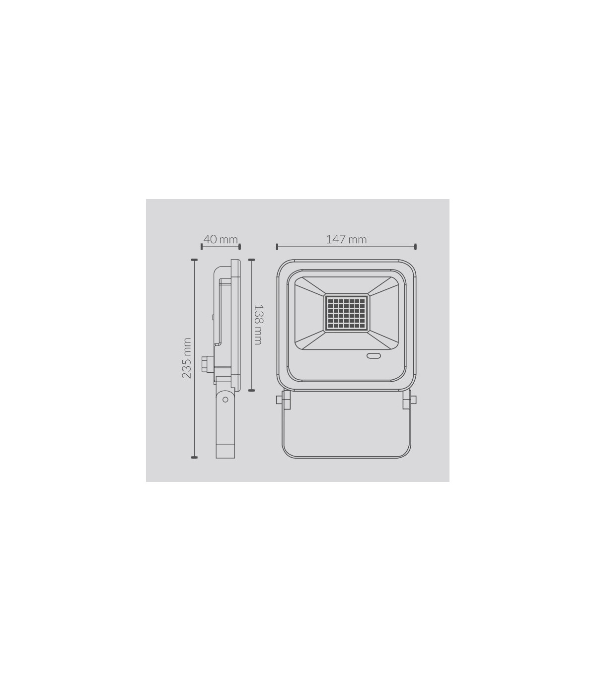 Proyector Led SMART WIFI RGB+CCT 30W 2250Lm IP65