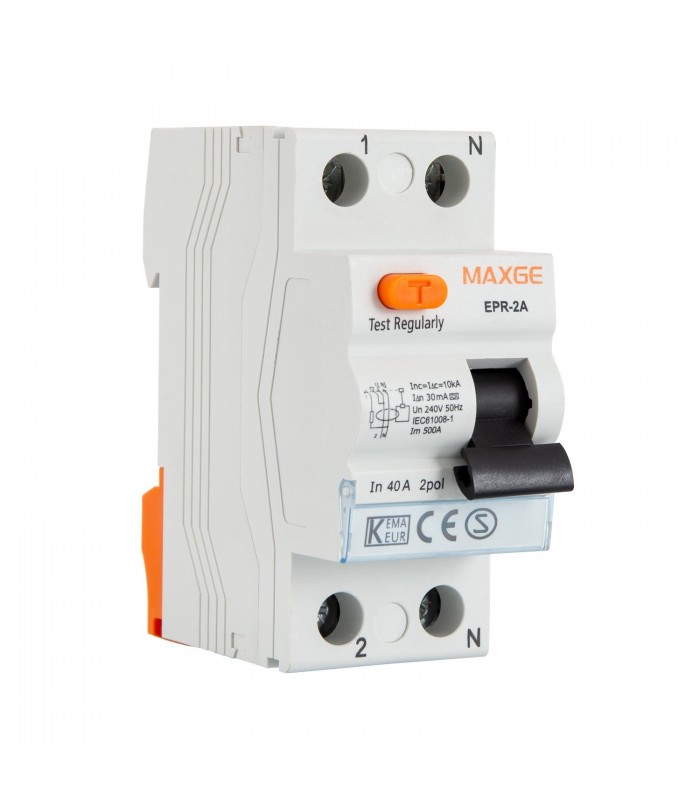 Interruptor Diferencial 2P-30mA-Clase A-10kA Industrial Superinmunizado