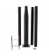 Columna Para Farola LUMIARQ Desmontable Negro Ø71mm 3.7 Metros