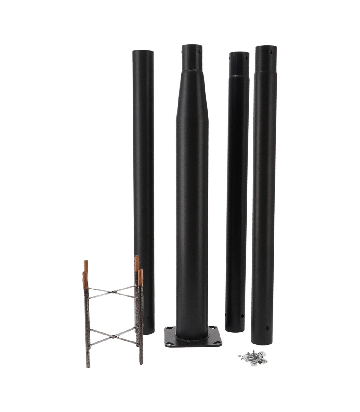 Columna Para Farola LUMIARQ Desmontable Negro Ø71mm 3.7 Metros