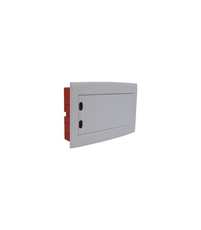 Cofret 8 Módulos Empotrado KAPPA 1 Fila Puerta Opaca