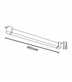 Foco Carril Monofásico DHIN 24W 2400Lm 120º Blanco CCT