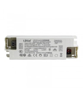 Driver LIFUD 62W OUT 30-40VDC 1550mA Free Flicker
