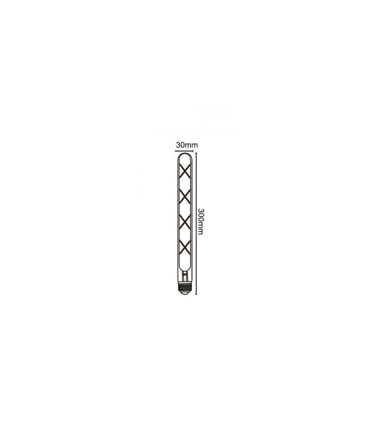 Bombilla Filamento Led ST30 7W 660LM 360º E27