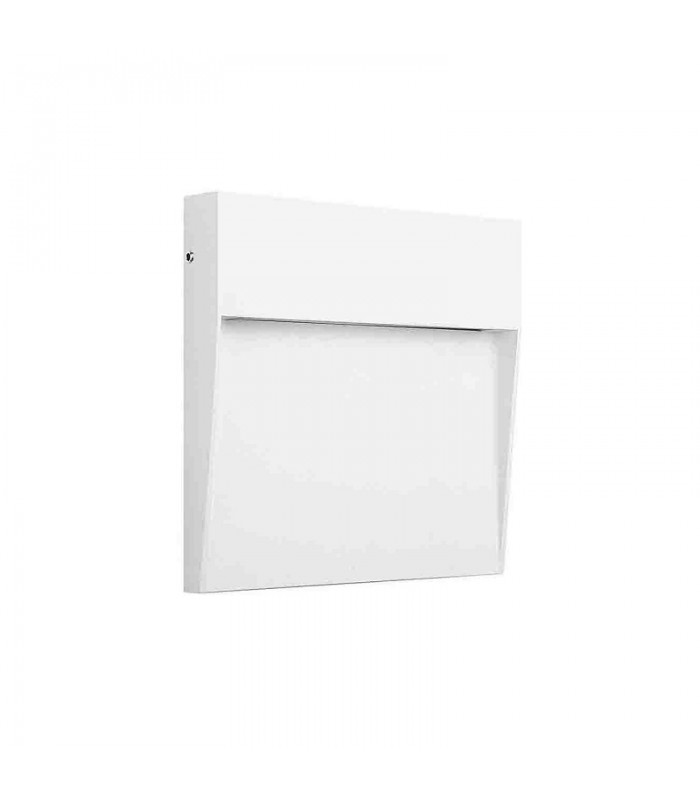 Baliza Led Superficie Cuadrada BAKERI Blanco 3W 370LM IP54 CCT