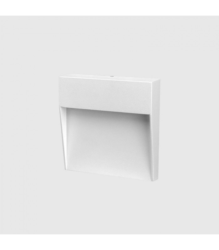 Baliza Led Superficie Cuadrada BAKERI Blanco 3W 370LM IP54 CCT