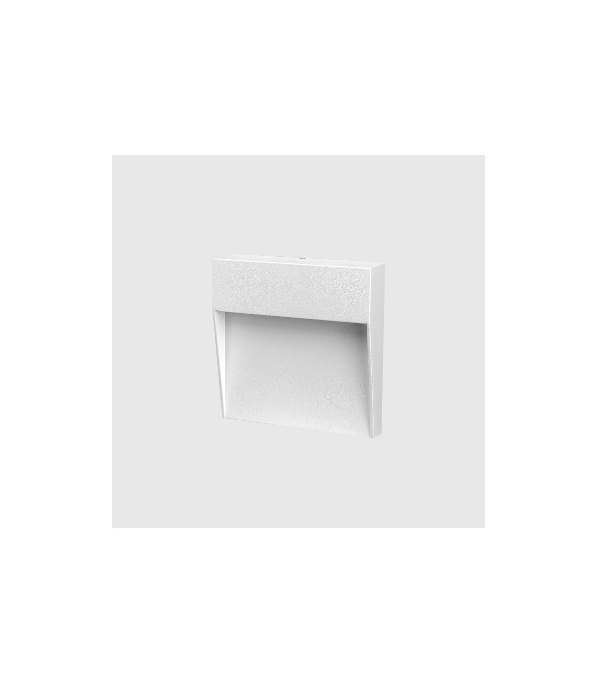 Baliza Led Superficie Cuadrada BAKERI Blanco 3W 370LM IP54 CCT