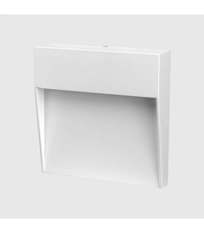 Baliza Led Superficie Cuadrada BAKERI Blanco 6.5W 675LM IP54 CCT