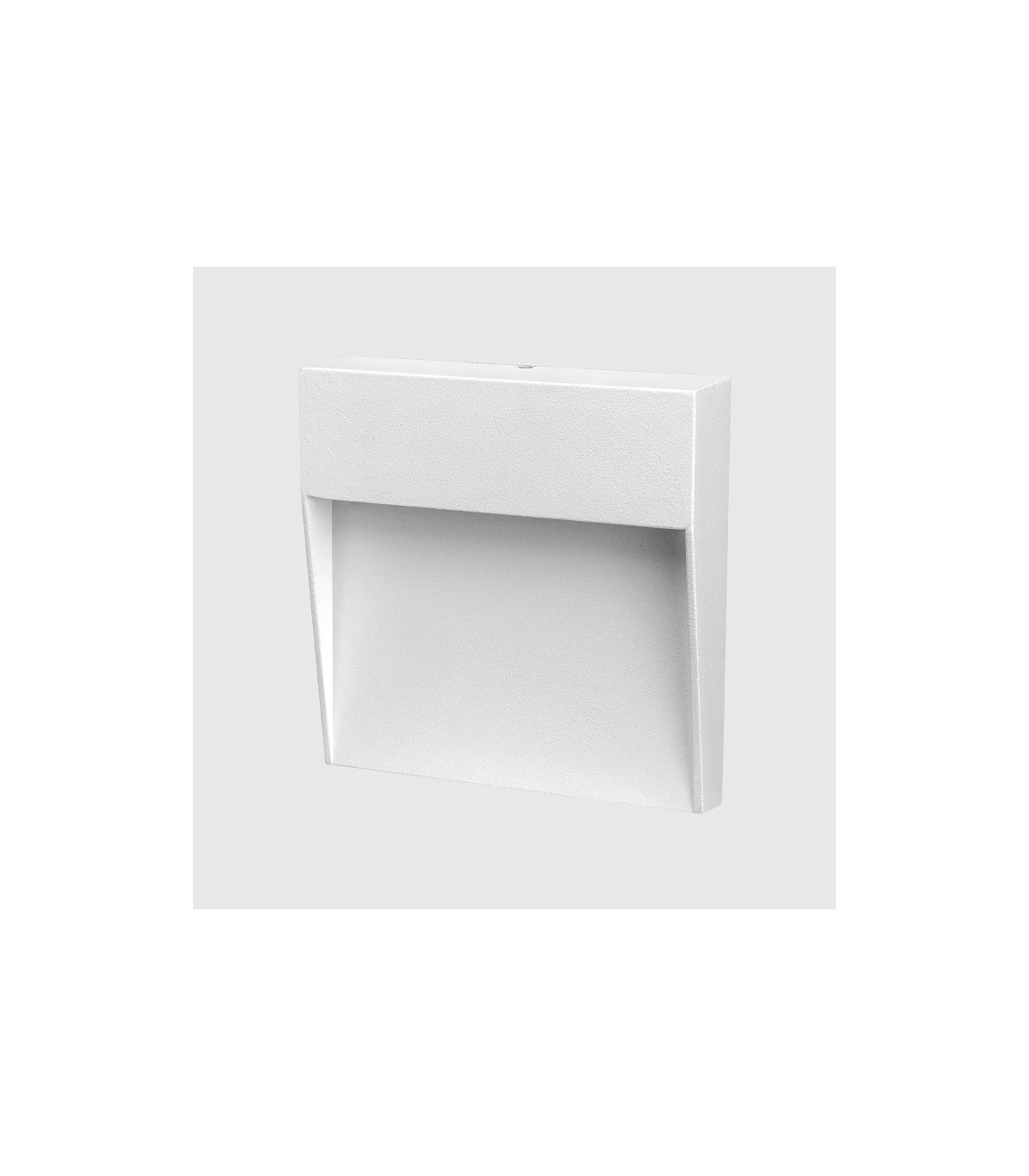 Baliza Led Superficie Cuadrada BAKERI Blanco 6.5W 675LM IP54 CCT