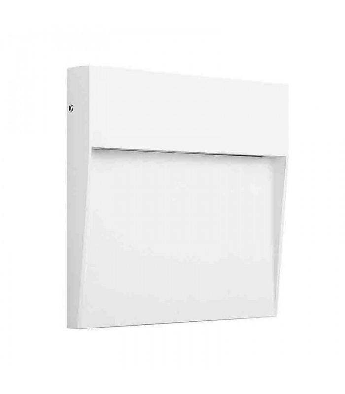 Baliza Led Superficie Cuadrada BAKERI Blanco 6.5W 675LM IP54 CCT