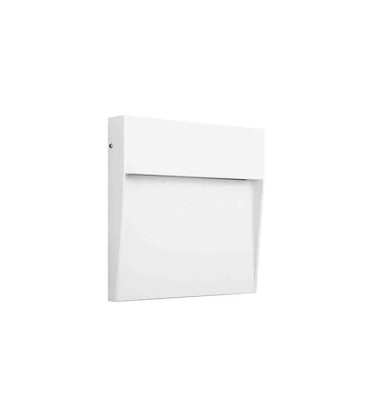Baliza Led Superficie Cuadrada BAKERI Blanco 6.5W 675LM IP54 CCT