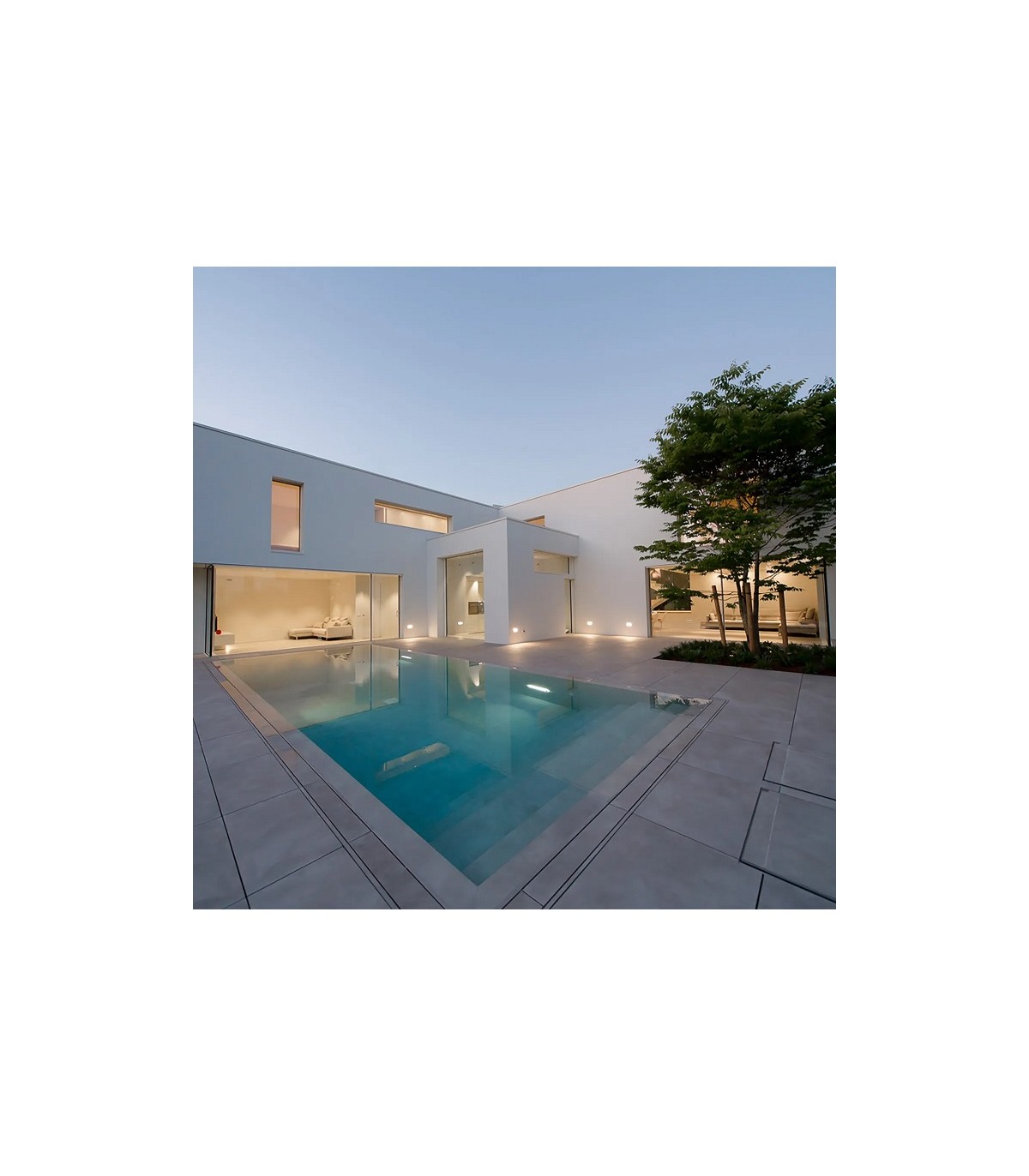 Baliza Led Superficie Cuadrada BAKERI Corten 3W 370LM IP54 CCT