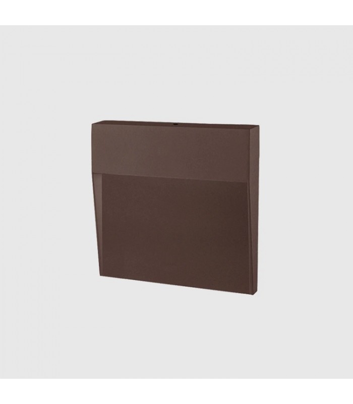 Baliza Led Superficie Cuadrada BAKERI Corten 3W 370LM IP54 CCT