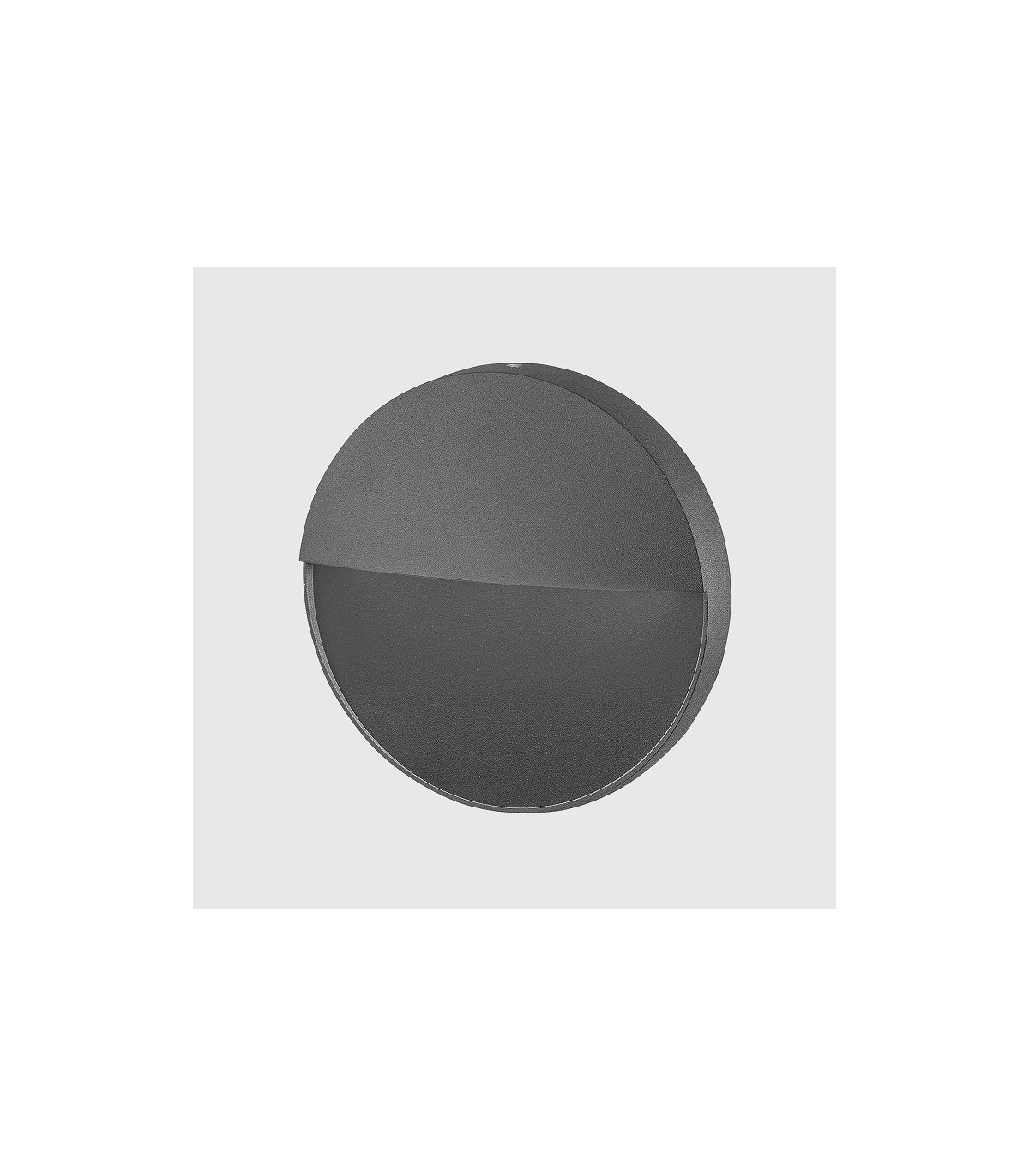 Baliza Led Superficie Redonda BAKERI Antracita 6.5W 675LM IP54 CCT
