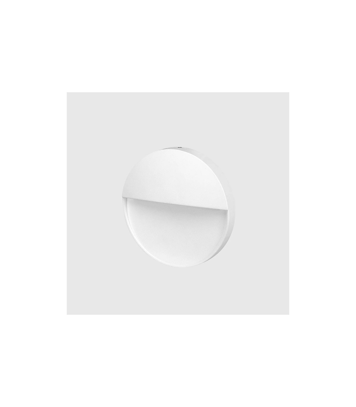 Baliza Led Superficie Redonda BAKERI Blanco 3W 370LM IP54 CCT