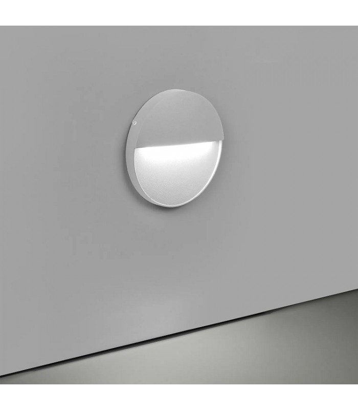 Baliza Led Superficie Redonda BAKERI Blanco 3W 370LM IP54 CCT
