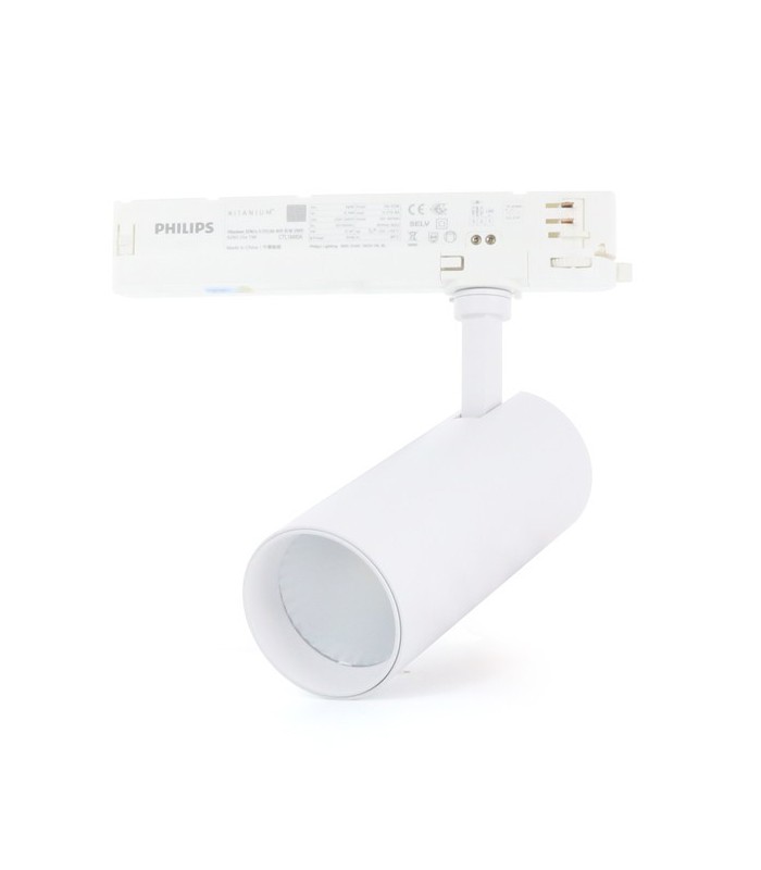 Foco Carril LED LEPSIE 32W 3.520Lm 36° IP20 Blanco Trifásico