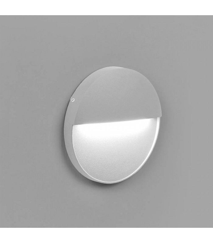 Baliza Led Superficie Redonda BAKERI Blanco 6.5W 675LM IP54 CCT