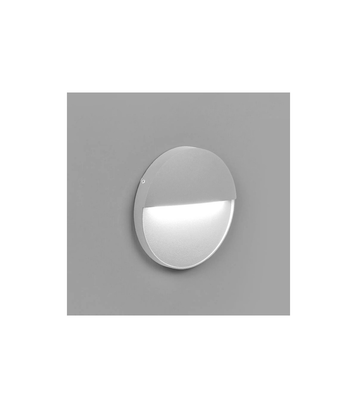 Baliza Led Superficie Redonda BAKERI Blanco 6.5W 675LM IP54 CCT