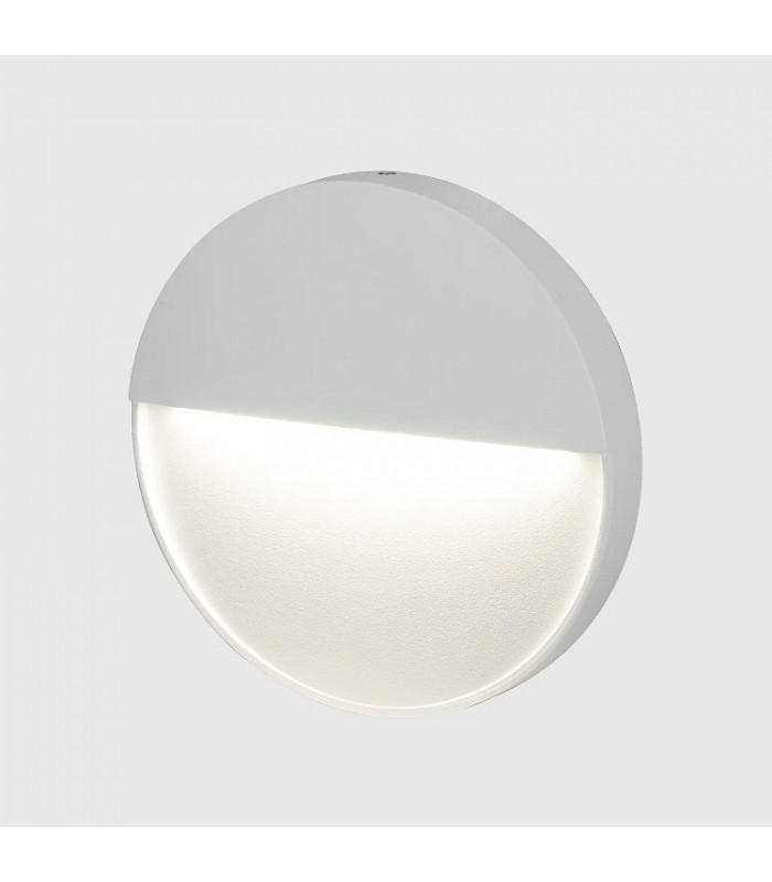 Baliza Led Superficie Redonda BAKERI Blanco 6.5W 675LM IP54 CCT