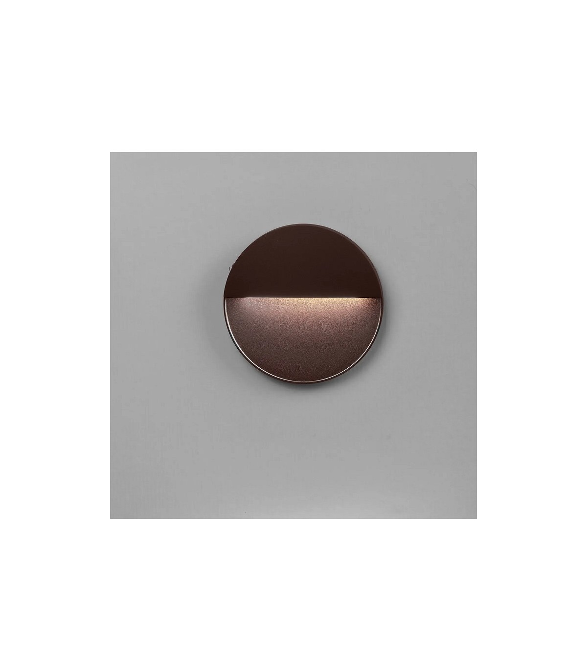 Baliza Led Superficie Redonda BAKERI Corten 3W 370LM IP54 CCT