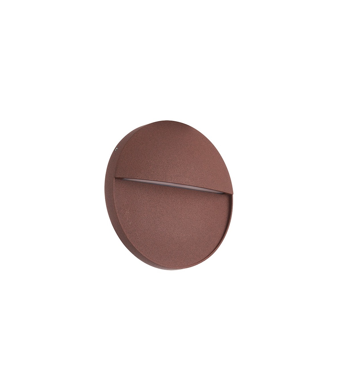 Baliza Led Superficie Redonda BAKERI Corten 6.5W 675LM IP54 CCT