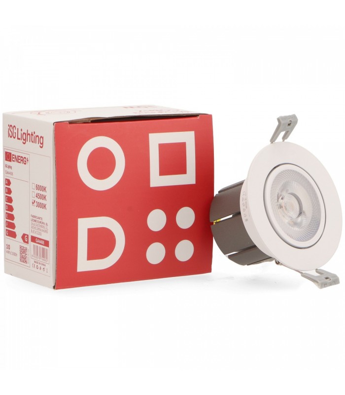Downlight CobFix 10W 900Lm 36º IP20 CCT