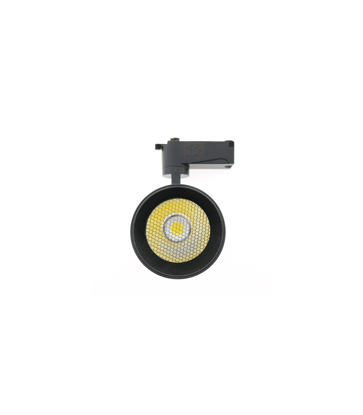 Foco Carril LED LUXTAR UGR17 30W 3.000Lm 36º IP20 Negro Monofásico 