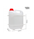 Soporte y bidón para condensados 5L